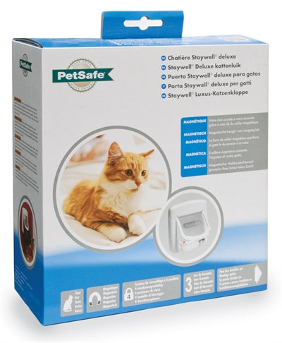 Petsafe-Katzenklappe Bis Zu 7 Kg Magnetverschluss Weiss 400